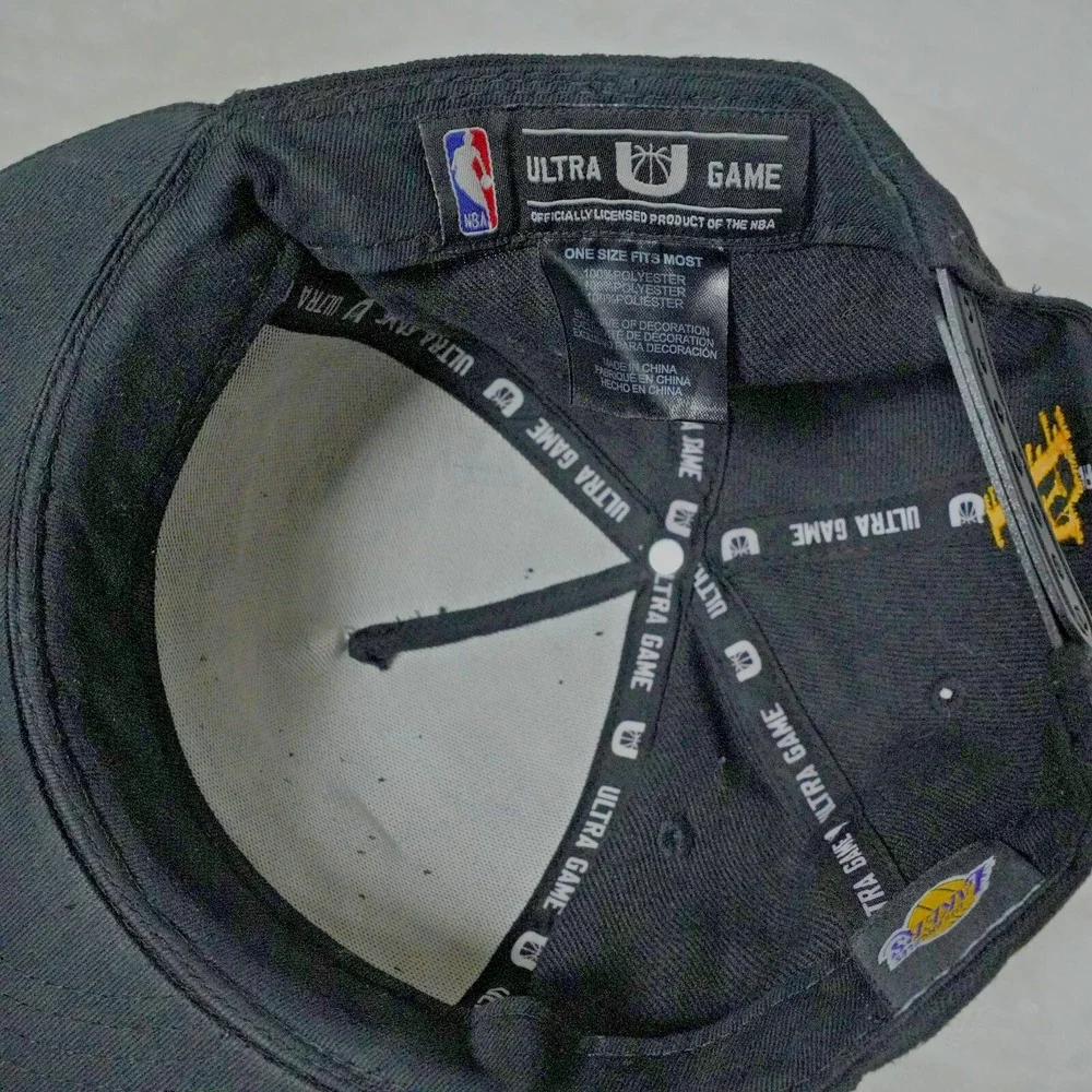ULTRA GAME Los‎ Angeles Lakers Hat Cap NBA Snap Back LA